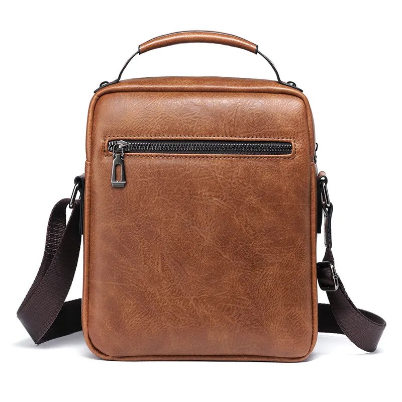 Sac à bandoulière pour homme - En cuir - WEIXIER – Image 5