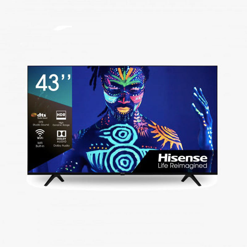 TELEVISEUR HISENSE 43 LED SMART TV VIDAA 43A4GS