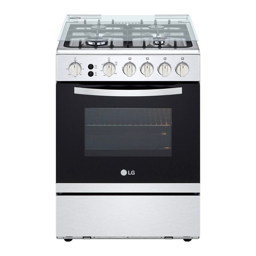 CUISINIERE LG 4FEUX 60X60 SILVER FA211RMA