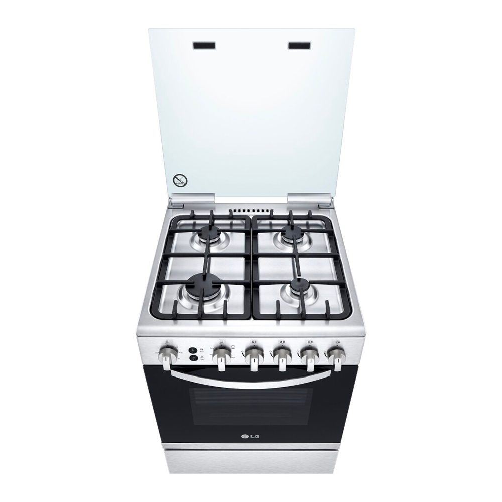 CUISINIERE LG 4FEUX 60X60 SILVER FA211RMA – Image 2