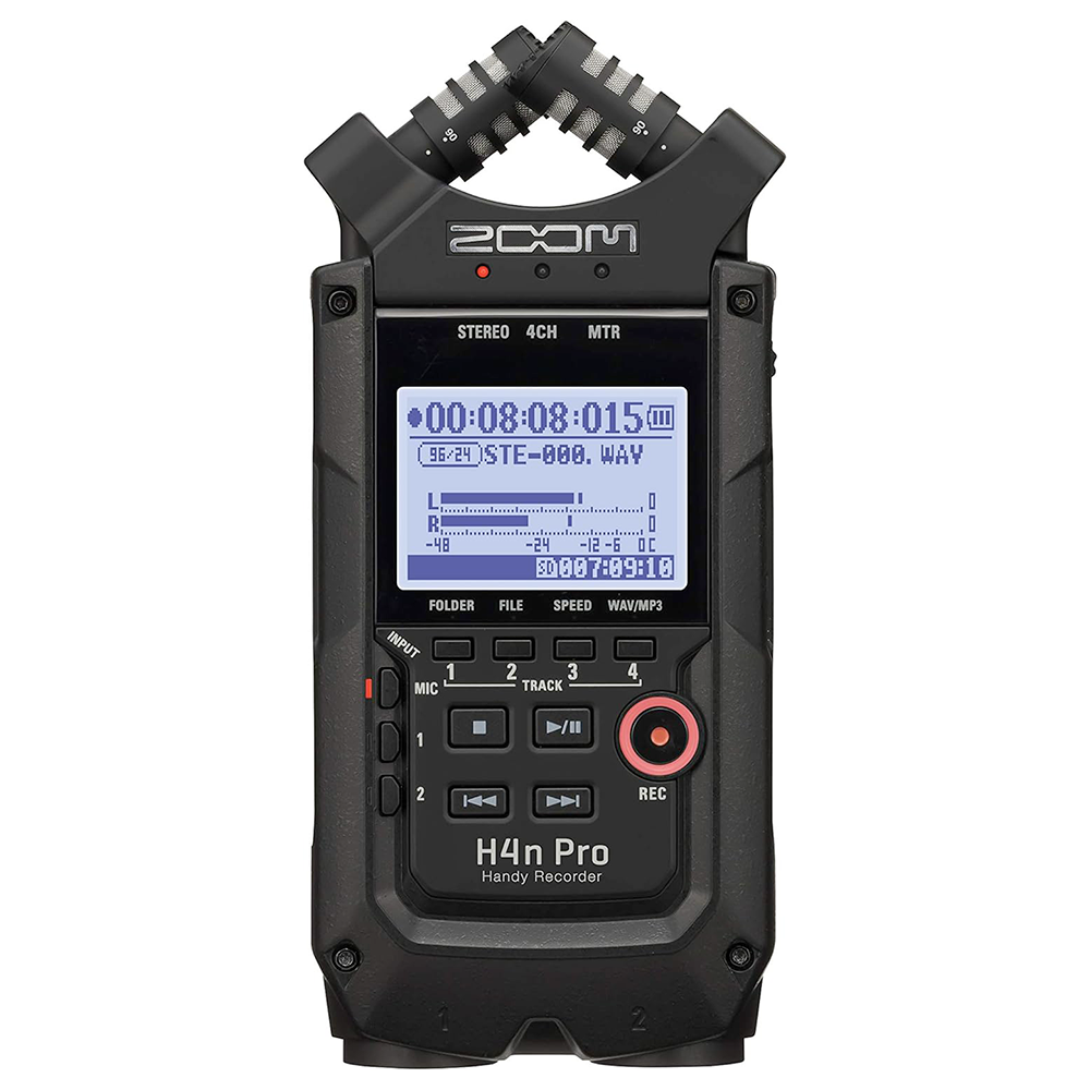 Enregistreur Audio Numérique 4 Pistes Zoom H4n Pro