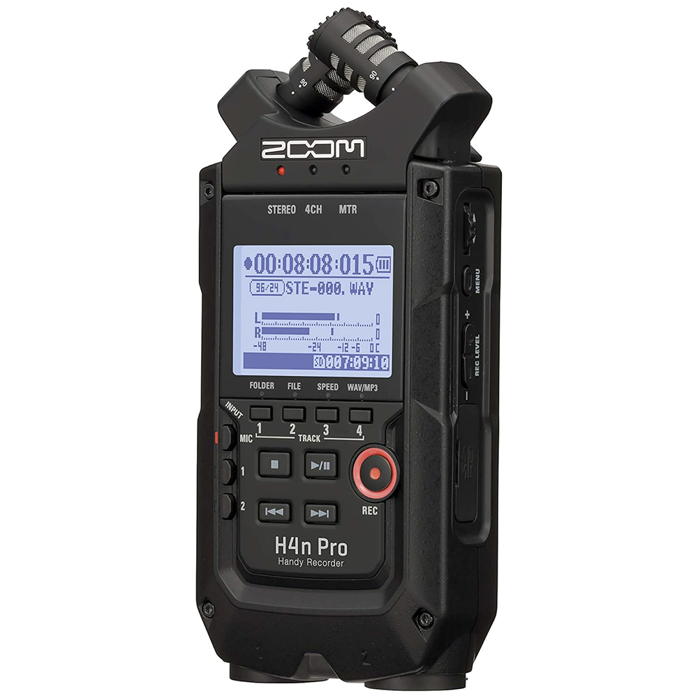Enregistreur Audio Numérique 4 Pistes Zoom H4n Pro