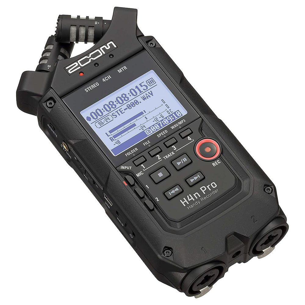 Enregistreur Audio Numérique 4 Pistes Zoom H4n Pro
