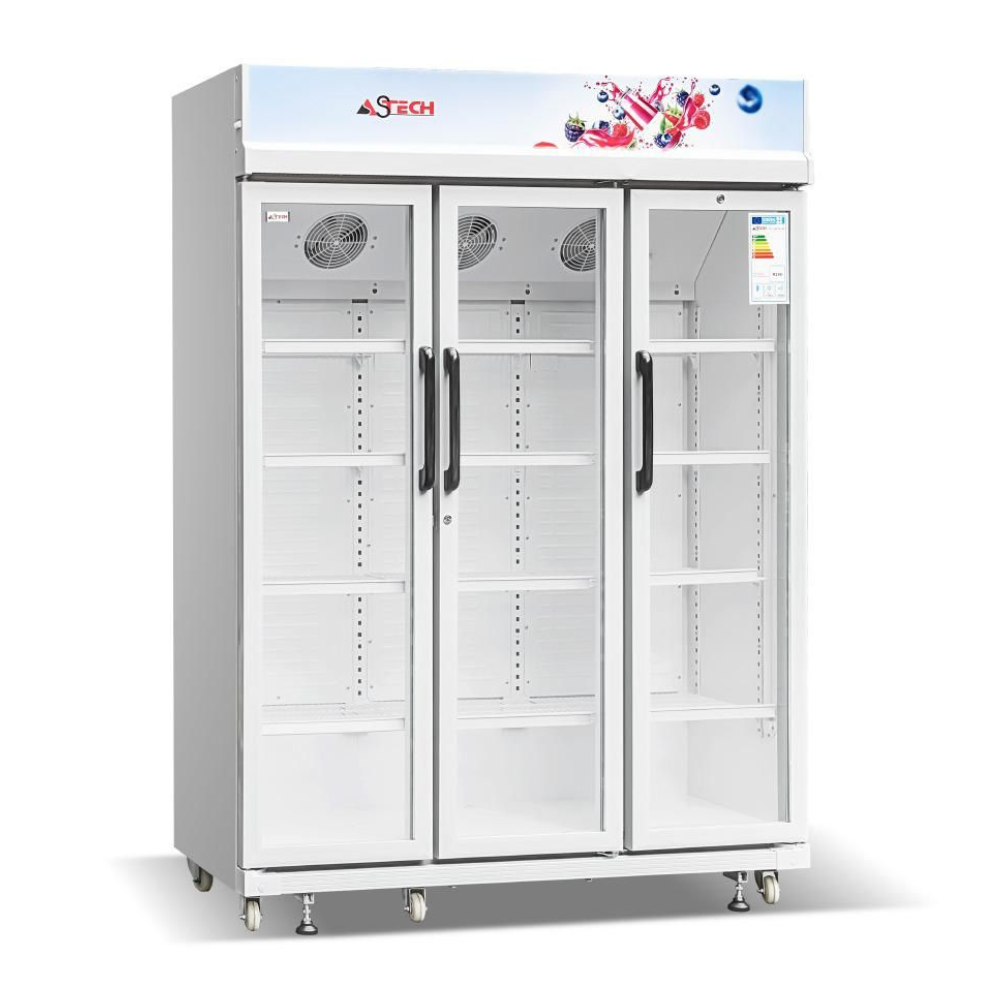 REFRIGERATEUR ASTECH VITRINE 3PORTES FV1600TD-GR