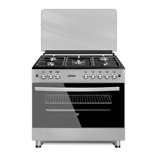 CUISINIERE ASTECH 5FEUX 90X60 INOX СК92CRM