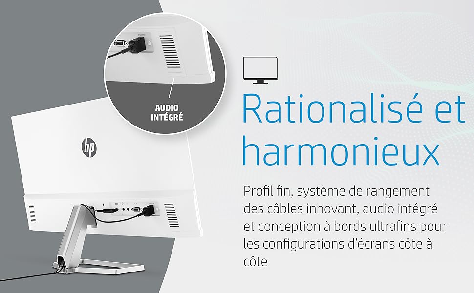 HP ECRAN ORDINATEUR 24MH / M24FWA DISPLAY MONITEUR 24 POUCES