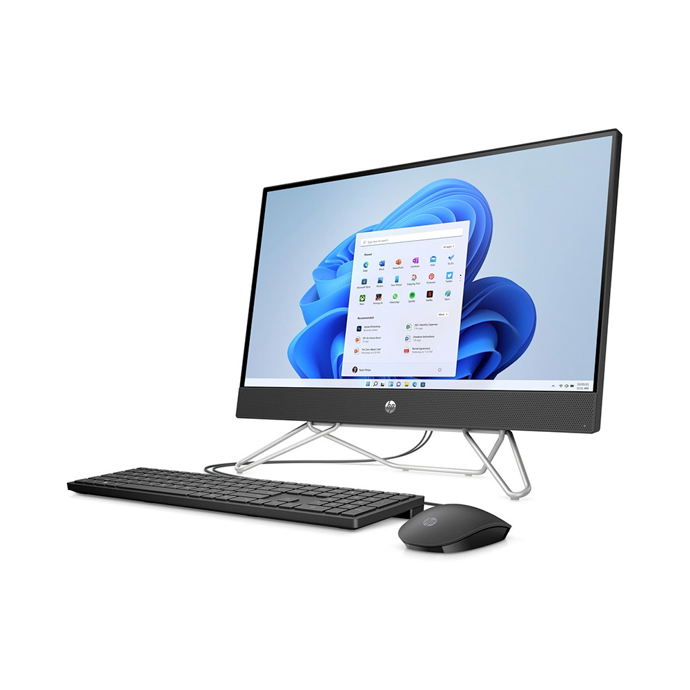 HP All-in-One 24-cb1004nh PC - Intel(R) Core(TM) i7-1255U - 16Gb - 1Tb 24" Full HD Tactile Noir
