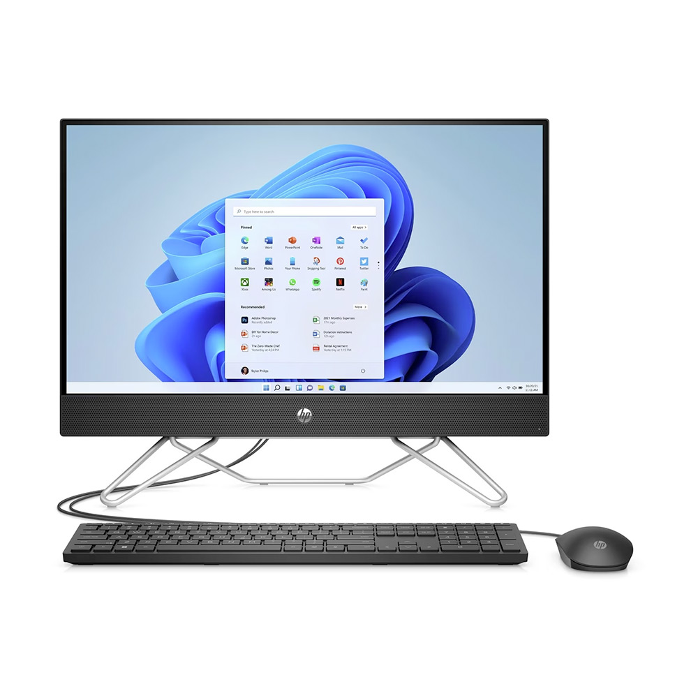 HP All-in-One 24-cb1004nh PC - Intel(R) Core(TM) i7-1255U - 16Gb - 1Tb 24" Full HD Tactile Noir