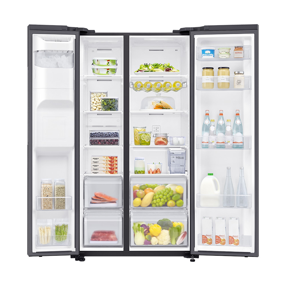 REFRIGERATEUR SAMSUNG SIDE BY SIDE MIROIR FONTAINE RS64R53112A