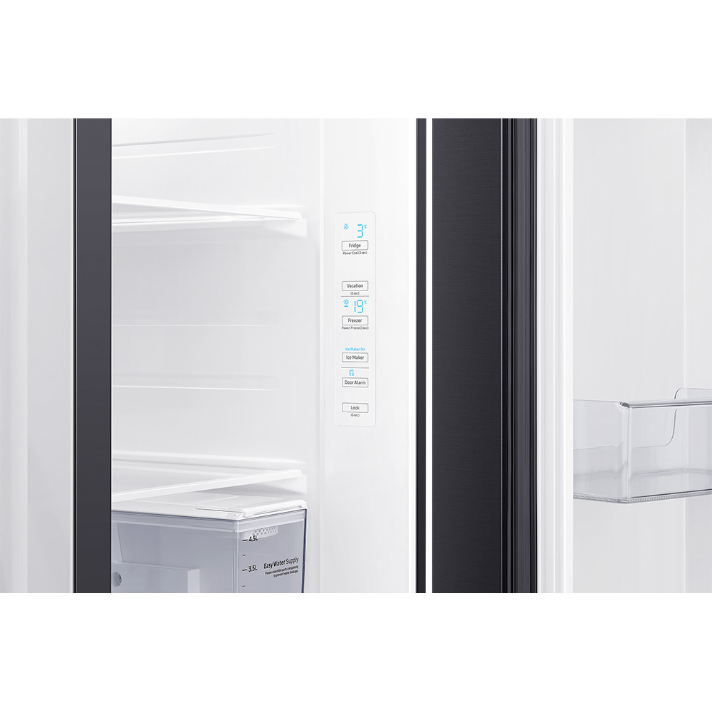 REFRIGERATEUR SAMSUNG SIDE BY SIDE MIROIR FONTAINE RS64R53112A