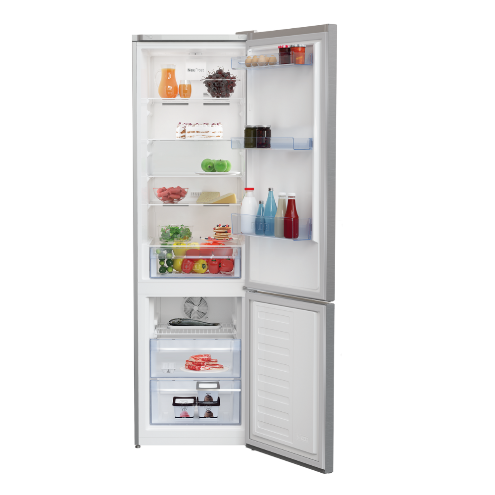 Réfrigérateur Combiné 3 TIROIRS NEO FROST A+ BEKO RCNA460SX – Image 4
