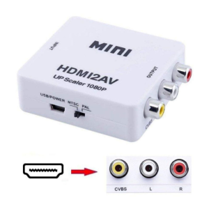 Boîtier de conversion vidéo HD - HDMI TO AV Auto Scaler / HD VIDEO CONVERTER