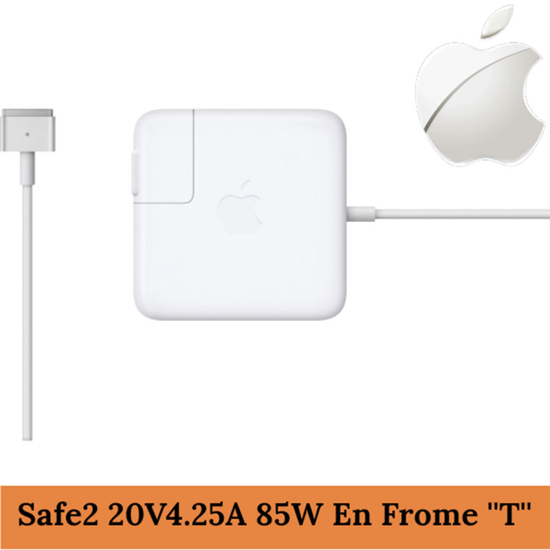 CHARGEUR APPLE MACBOOK AP SAFE2 85W / 20V4.25A L PIN ORIGINAL