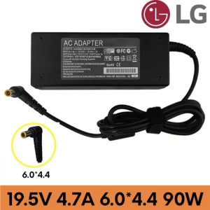 CHARGEUR ORDINATEUR PORTABLE LG 19.5V4.7A 6.0*4.4 90W