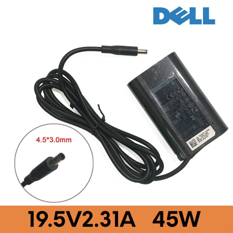 Chargeur Ordinateur Portable DELL 19.5V2.31A 4.5*3.0 (45W) - Oval - Original