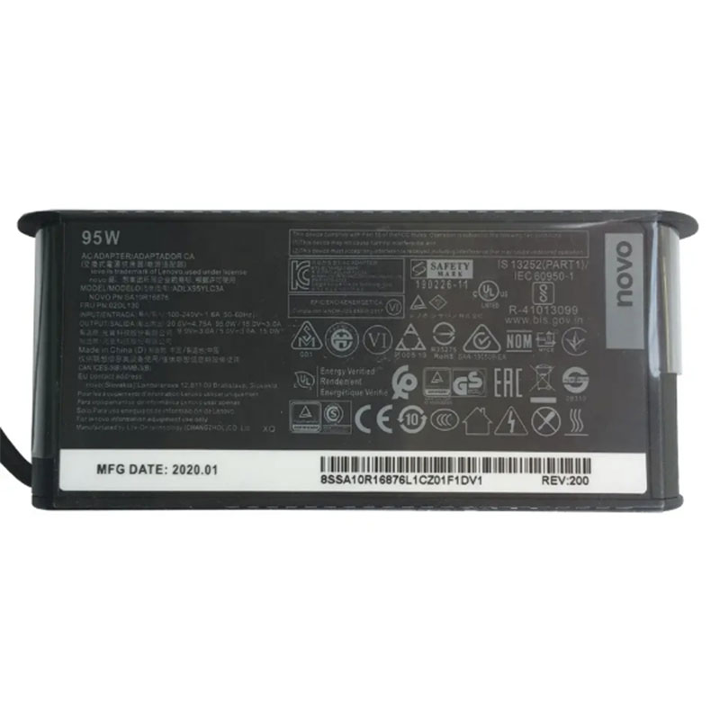 Chargeur Ordinateur Portable LENOVO 20V 4.75A TYPE-C (95W)