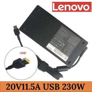 Chargeur Ordinateur Portable LENOVO 20V11.5A USB (230W) - ORIGINAL
