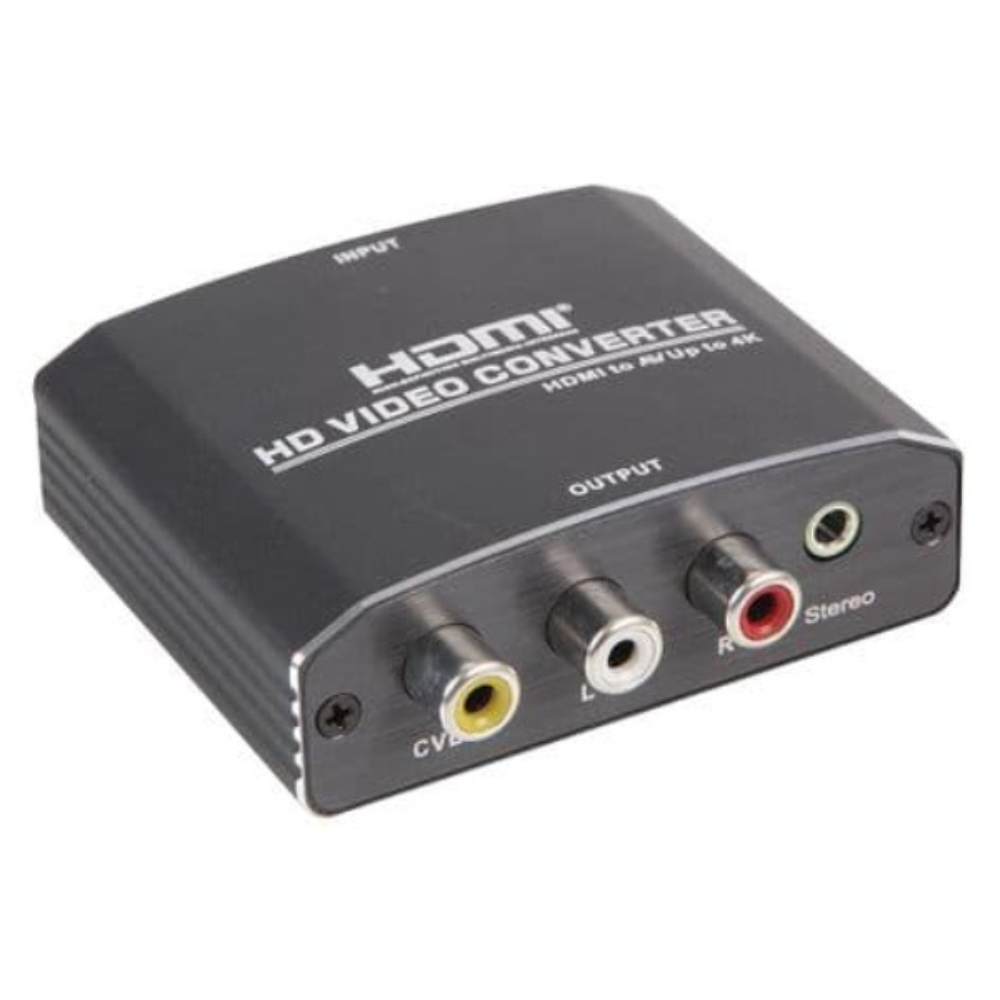 Convertisseur HDMI Vers Audio Stéréo AV Auto Scaler - HD VIDEO CONVERTER HDMI TO AV Auto Scaler RS-HDAV
