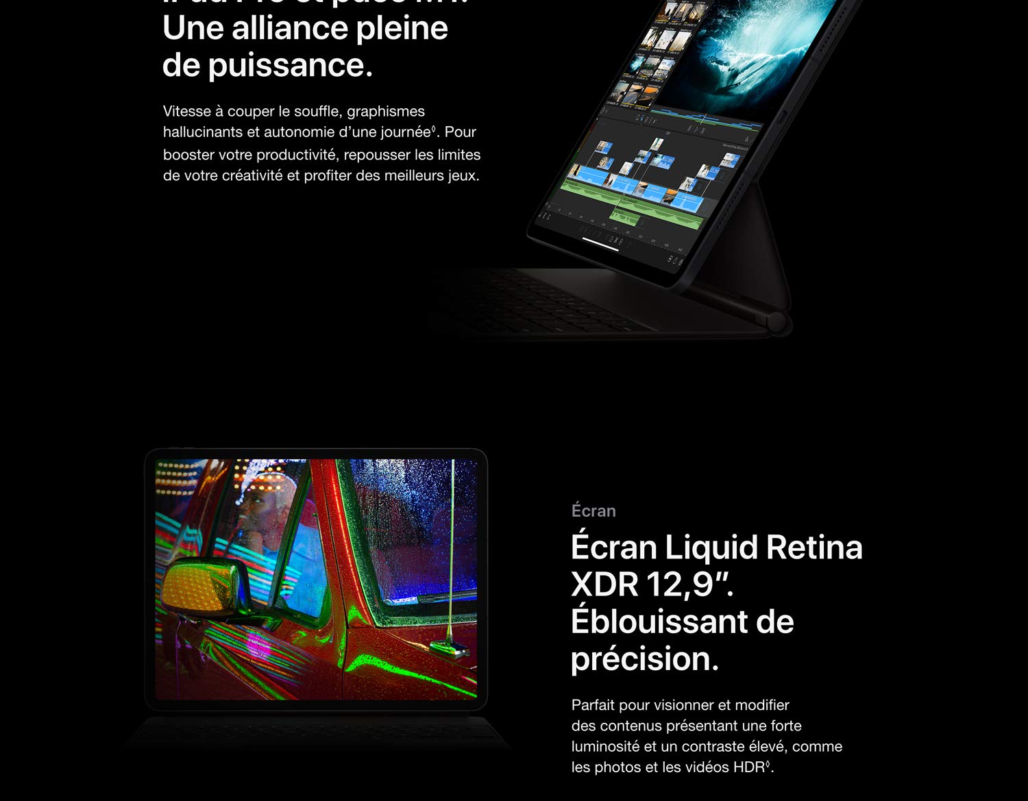 Apple iPad Pro (2021) 11 pouces 256Gb Wi-fi Gris Sideral - Tablette Internet - Apple M1 - 8Gb - eMMC 256Gb - Écran 11" Liquid Retina