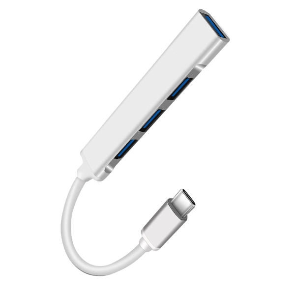 HUB USB-C PASSIF AVEC 3 PORTS USB 2.0 ET 1 PORT USB 3.0 - R SCAR RS-HBTC003 – Image 3