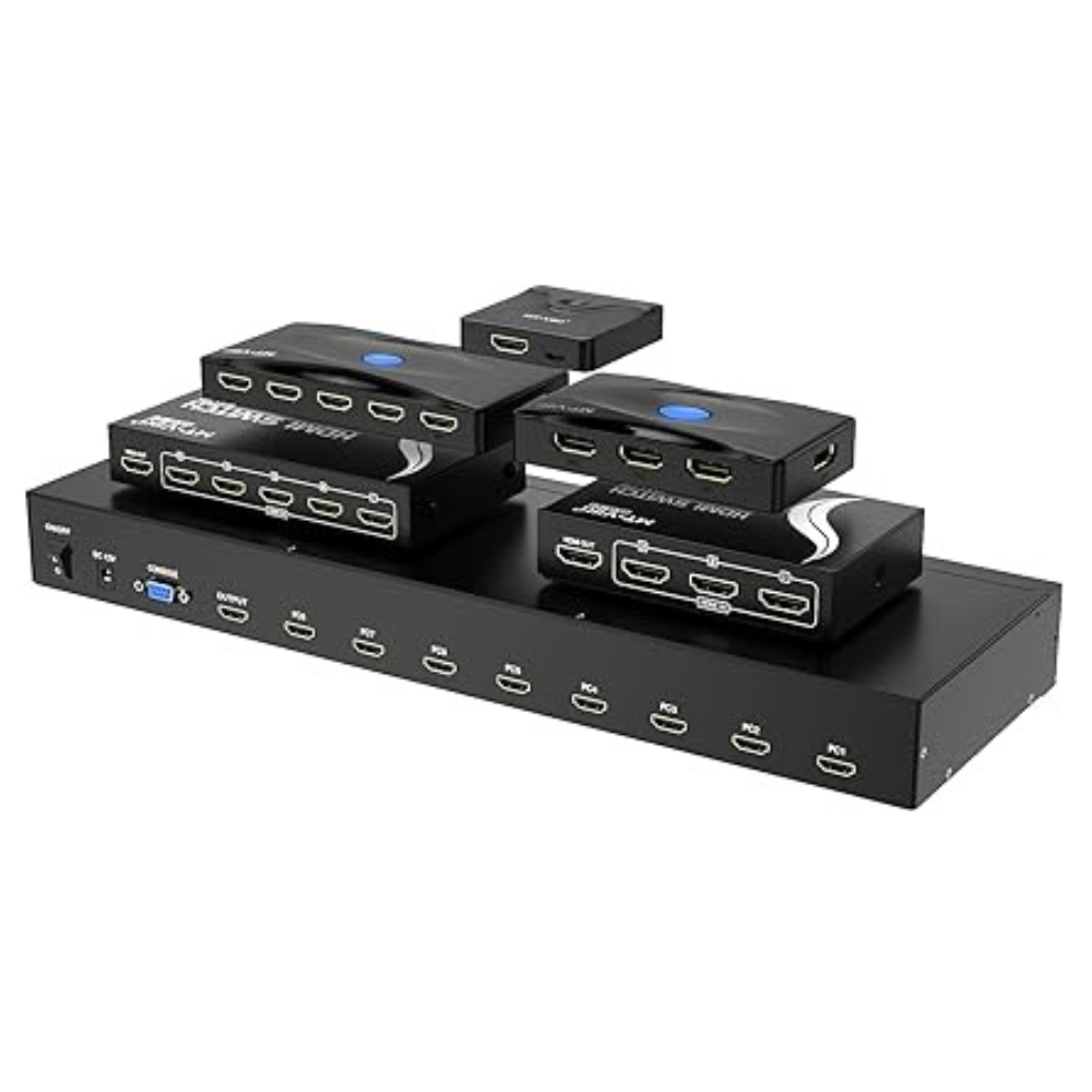 COMMUTATEUR HDMI SWITCH HDMI-301 / 1*3 / 4K – Image 3