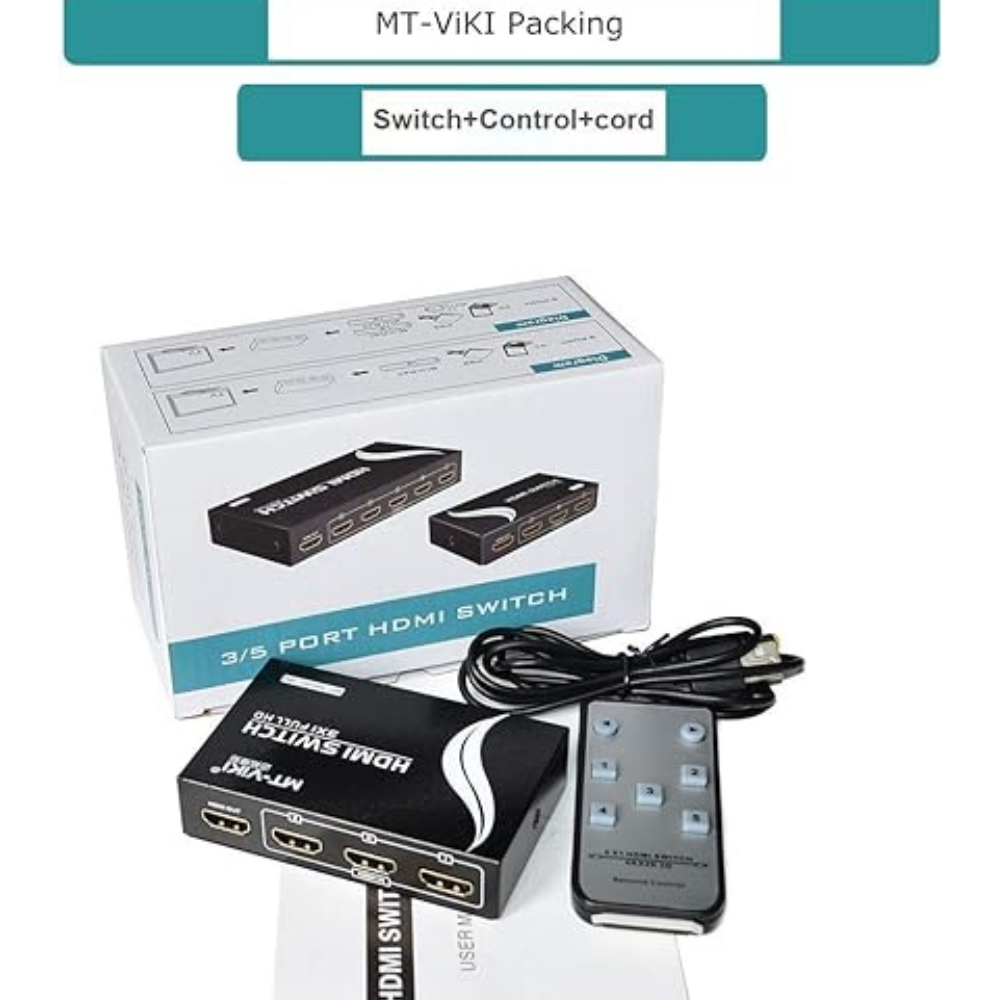 COMMUTATEUR HDMI SWITCH HDMI-301 / 1*3 / 4K – Image 4