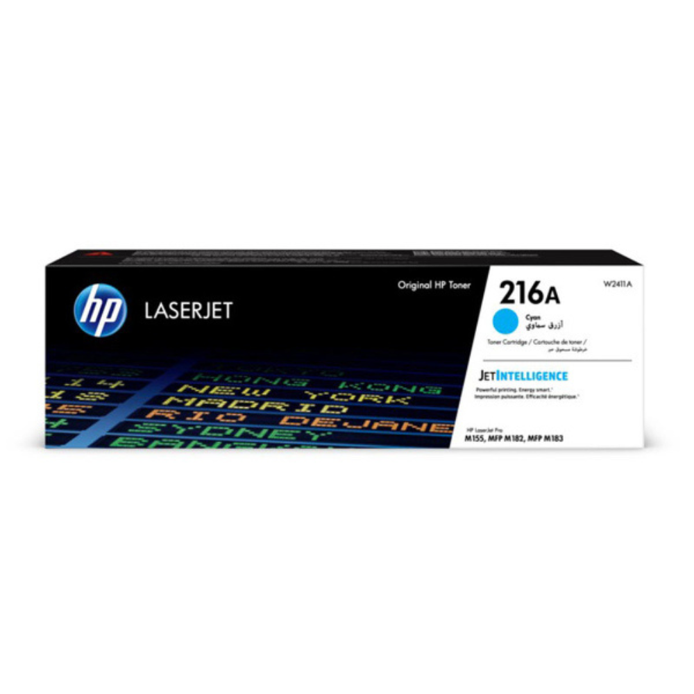 Toner HP 216A Cyan (850 pages à 5%) - HP 216A (W2411A) - Cyan - Original