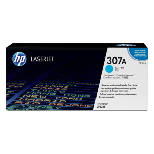 Toner HP 307A Cyan (7300 pages à 5%) - HP 307A (CE741A) - Cyan - Original