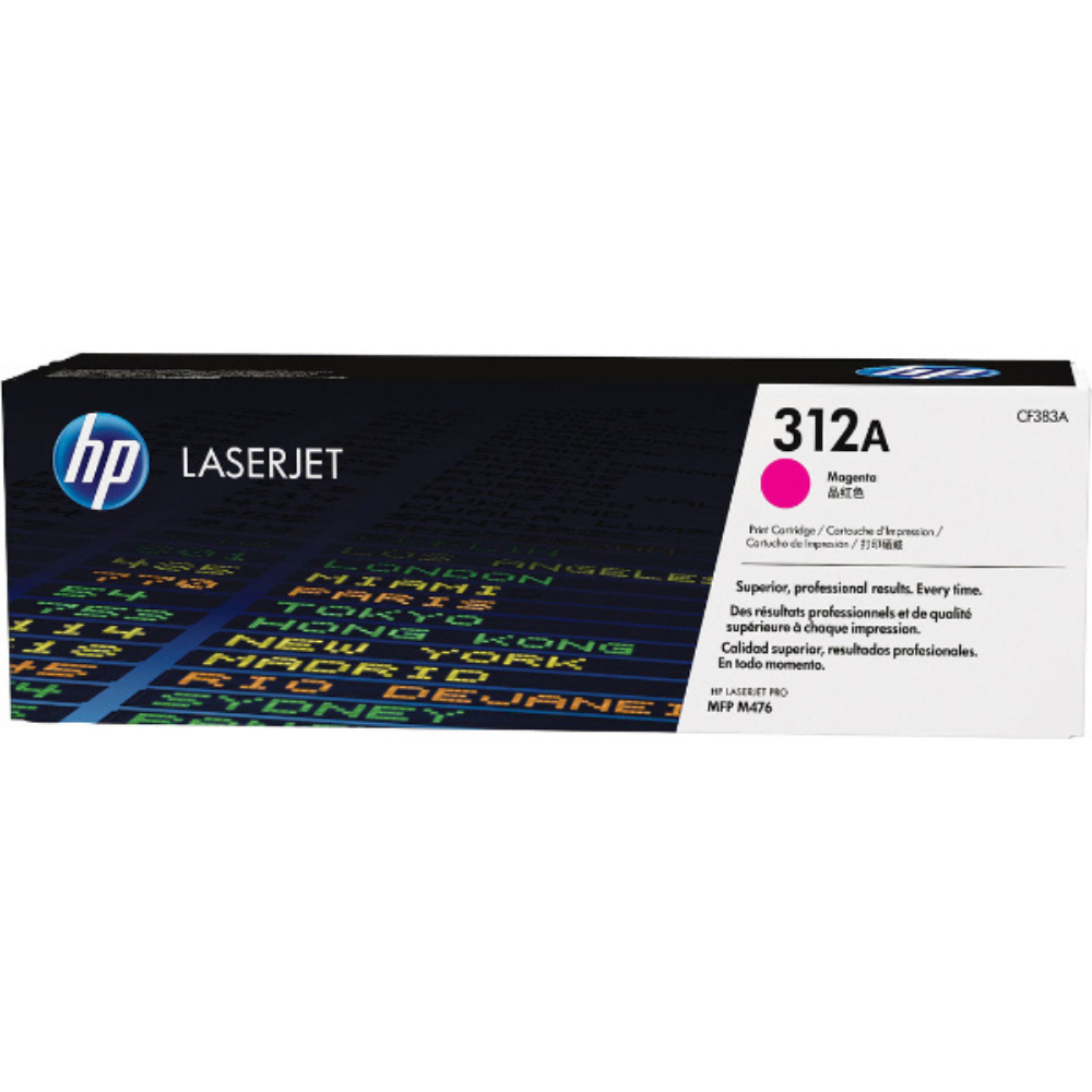 Toner HP 312A Magenta (2700 pages à 5%) - HP 312A (CF383A) - Magenta - Original