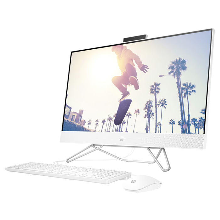 HP All-in-One 27-cb1157nh PC - Intel(R) Core(TM) i7-1255U - 8Gb - 512Gb 27" Full HD Tactile Blanc