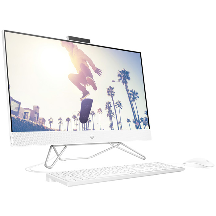 HP All-in-One 27-cb1157nh PC - Intel(R) Core(TM) i7-1255U - 8Gb - 512Gb 27" Full HD Tactile Blanc