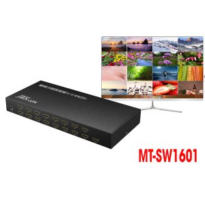 Ensemble de Switch Multiviseur HDMI 16 Entrées et 1 Sortie VIKI MT-SW1601 - MT-VIKI MT-SW1601 SPLITTER HDMI 16 PORT 4K X 2K