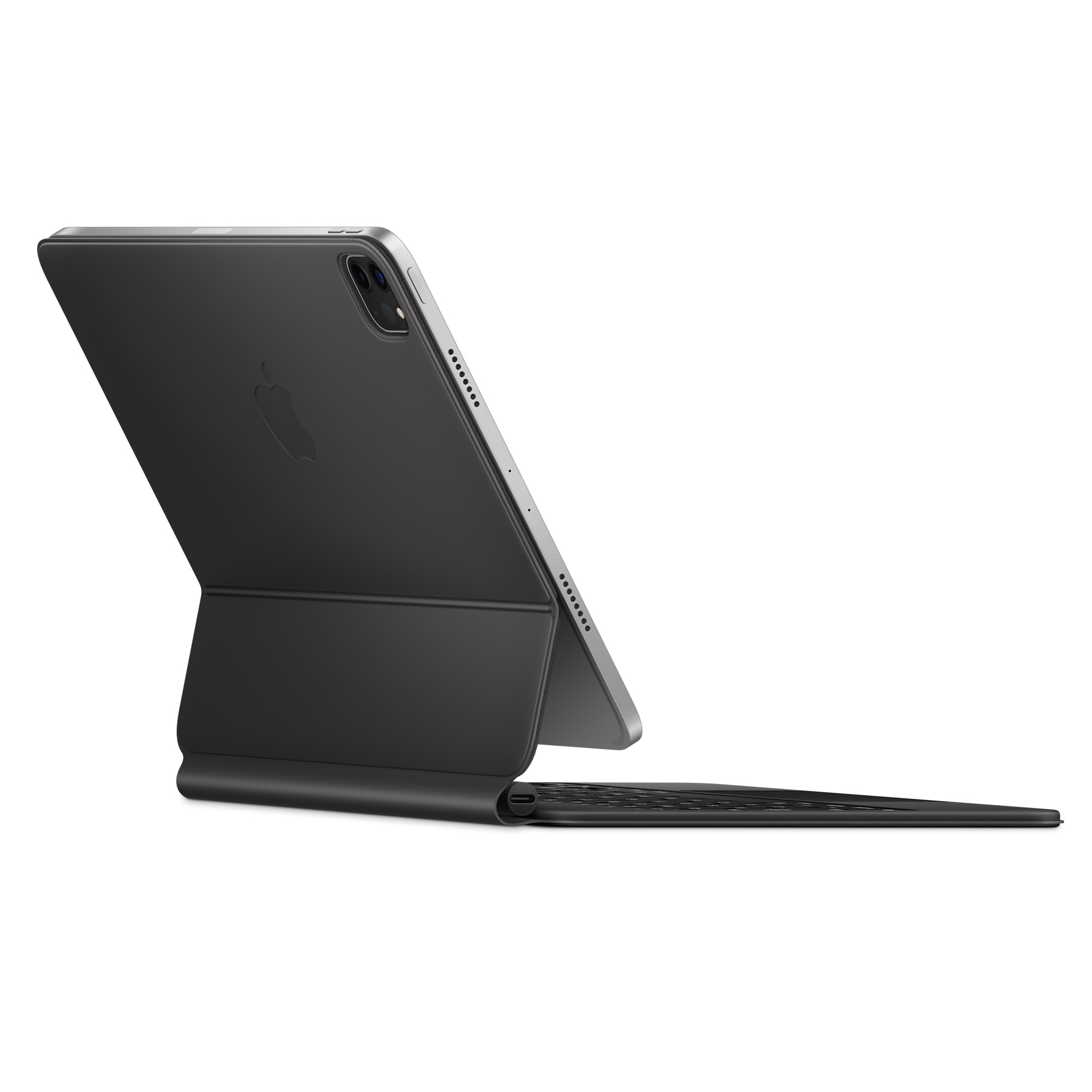 Étui-clavier avec touches plates rétro-éclairées, trackpad et port USB-C pour iPad Pro 11" (4e Gen) (QWERTY, Anglais) - Apple Magic Keyboard iPad Pro 11" (2021) - EN Noir