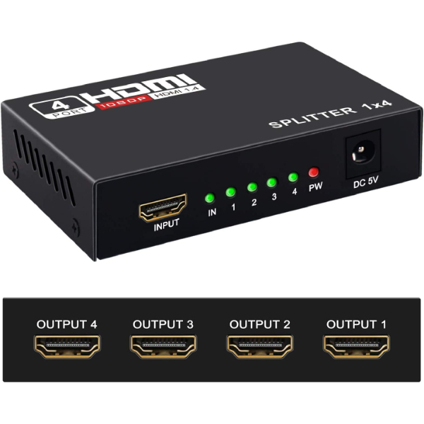 Répéteur répartiteur HDMI Full HD 1080P, 4K, Hub 3... – Grandado