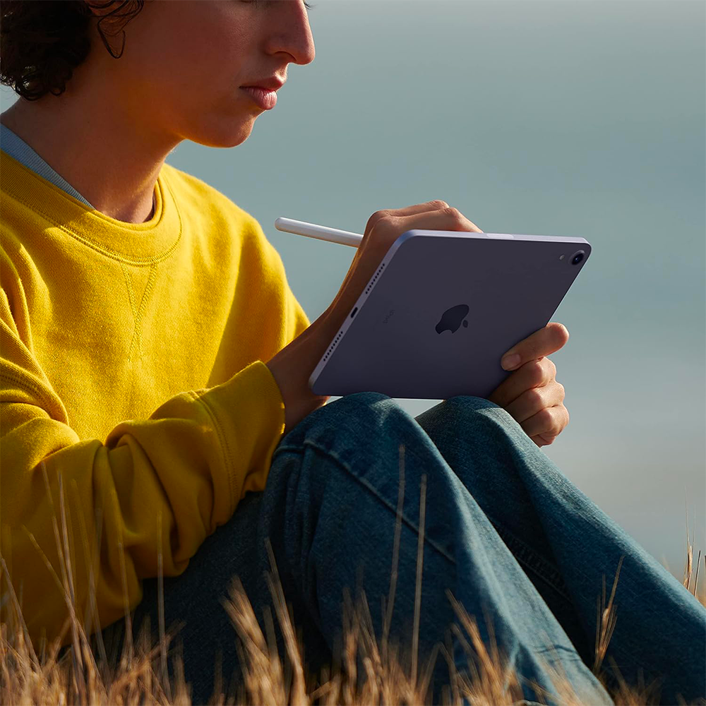 Tablette - Apple A15 Bionic 64 bits - eMMC 256Gb - Écran 8.3" Liquid Retina LED tactile - Wi-Fi AX / Bluetooth 5.0 - Webcam - USB-C - iPadOS 15