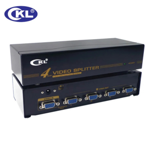 Séparateur VGA 4 ports, CKL-104A MHZ 1x4 1x4 1 en 4 sorties, 450 - VIDEO SPLITTER HIGH RESOLUTION VGA-104A 1X4
