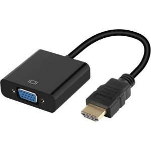 VGA à HDMI-compatible Convertisseur Moniteur/PS3/PS4/HDTV/Blue-ray DVD 3.5mm audio Micro USB Puissance, HDMI-compatible Sortie Adaptateur - CABLE CONVERTISSEUR VGA TO HDMI VIDEO FULL HD 1080 BOITE BLEU