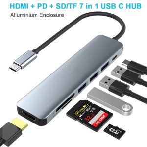 ADAPTER TYPE-C TO HDTV 7 IN 1