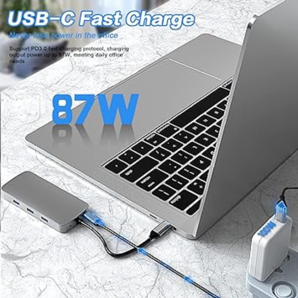 ADAPTER TYPE-C TO HDTV 10 IN 1 LAN7RJ45 – Image 6