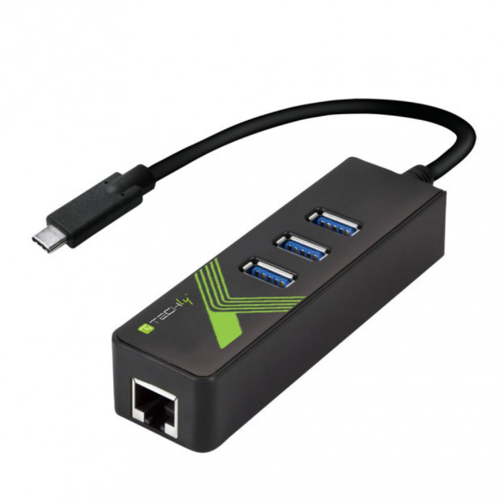 CONVERTISSEUR TYPE-C MULTI-FUNCTION LAN ADAPTER 3PORT