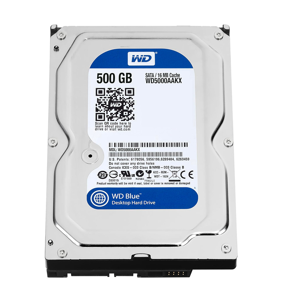 DISQUE DUR WD HDD 500GB INTERNE DESKTOP 3"5