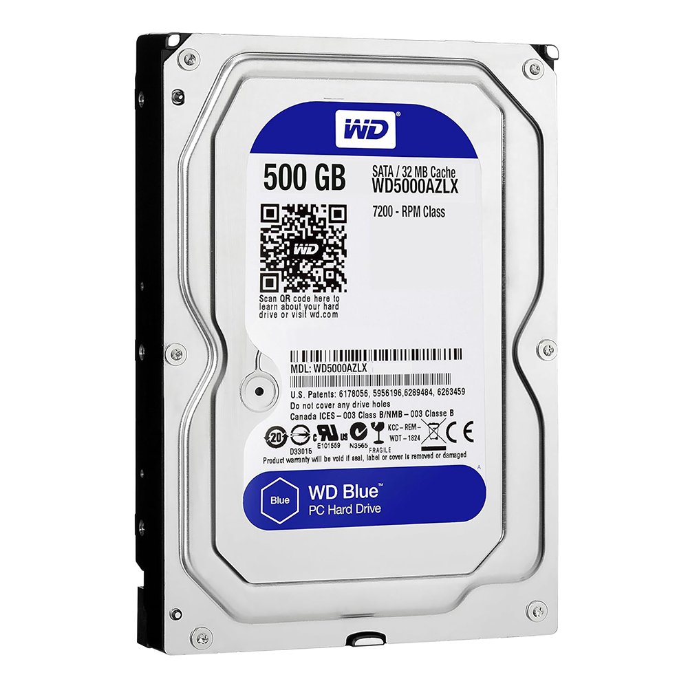 DISQUE DUR WD HDD 500GB INTERNE DESKTOP 3"5