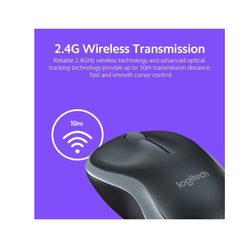 LOGITECH SOURIS SANS FIL M186 ORIGINAL – Image 3