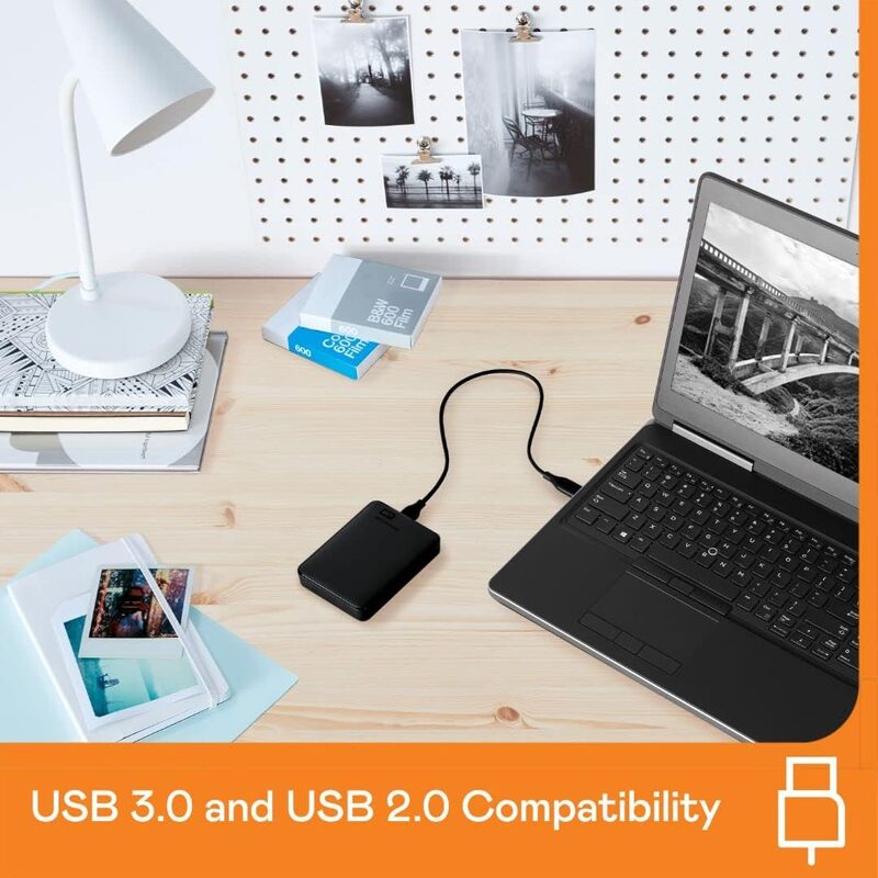 WD DISQUE DUR HDD 2TB EXTERNE / EXTERNAL