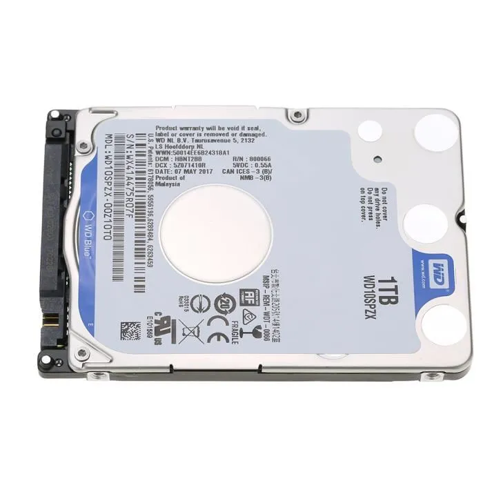 Achat et vente DISQUE DUR WESTERN DIGITAL WD 1TB INTERNE LAPTOP 2"5 Dakar Sénégal