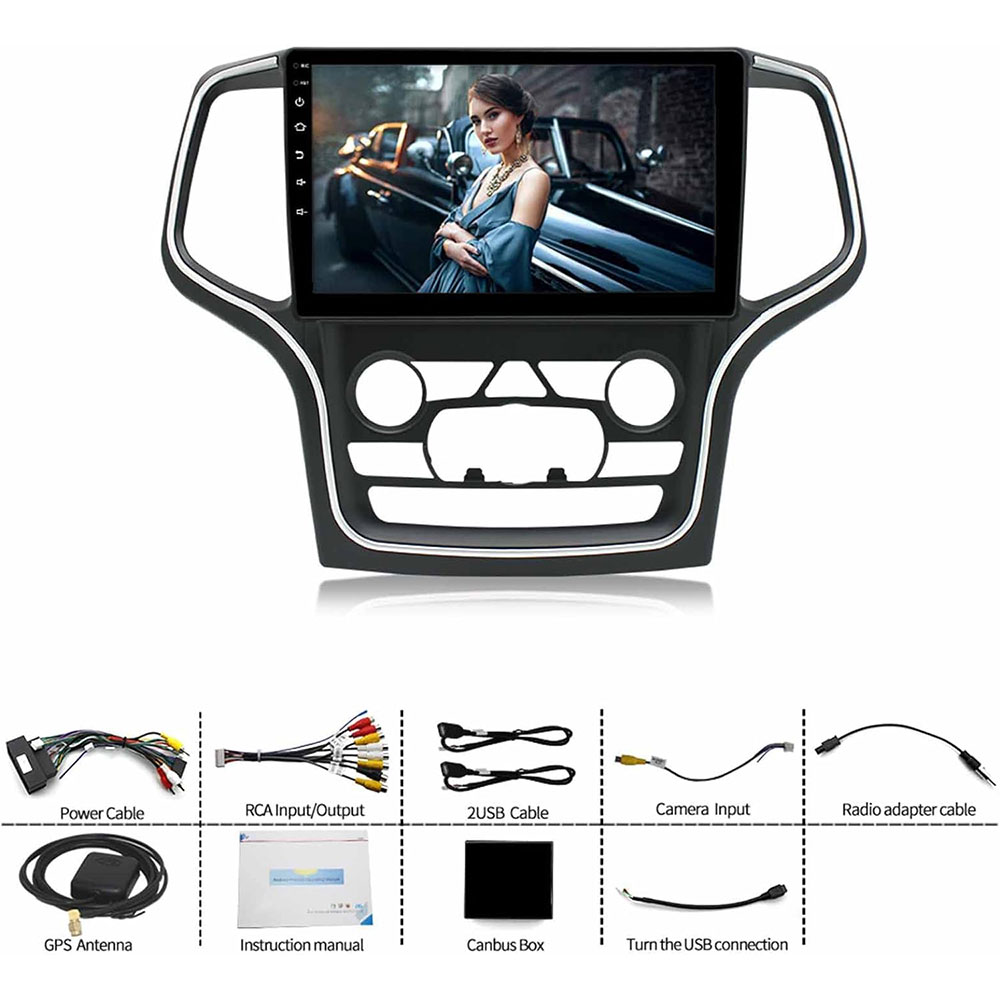 Autoradio Android 11 pour Jeep Grand Cherokee 2014-2022, 2gb de ram et 32gb de rom, Lecteur Multimédia de Voiture Navigateur GPS Écran Tactile 9 ou 10 Pouces avec Caméra de Recul Dakar, Diourbel, Fatick, Kaffrine, Kédougou, Kaolack, Kolda, Louga, Matam, Saint Louis, Sédhiou, Tambacounda, Thiès, Ziguinchor