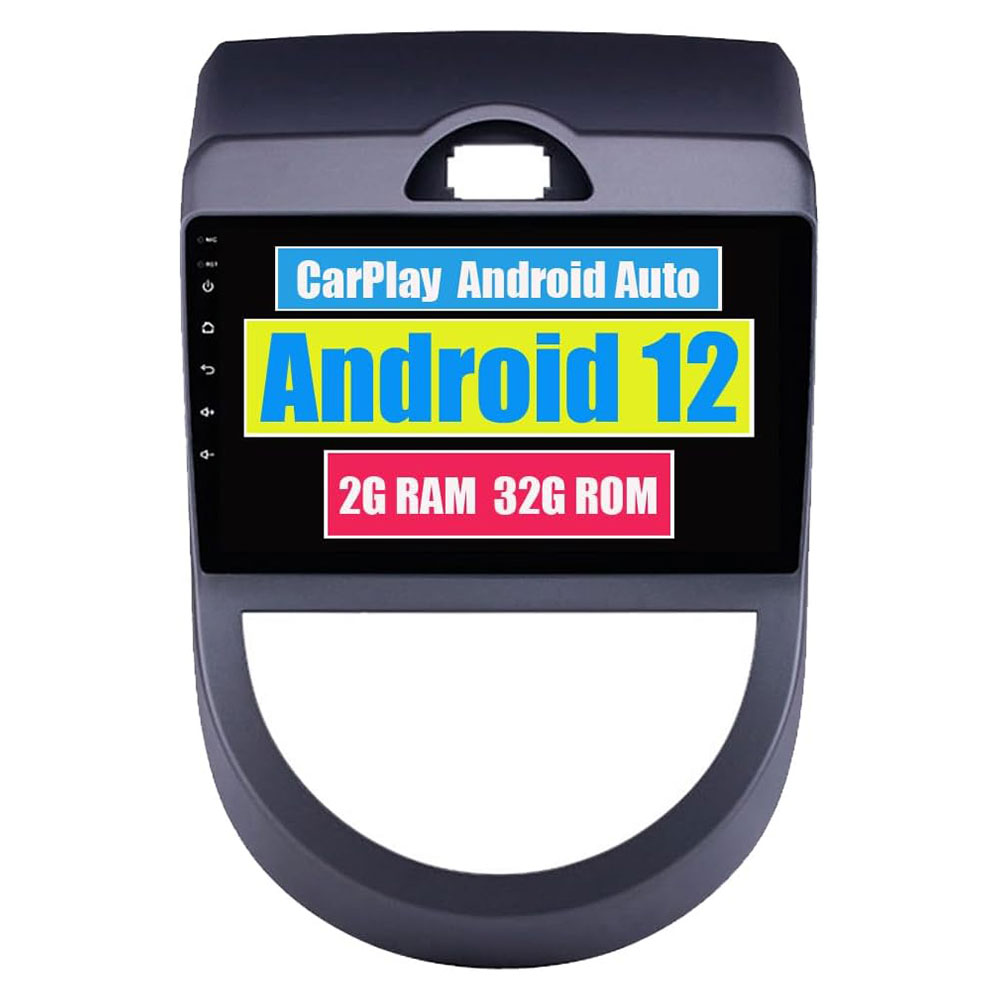 Autoradio Android pour Kia Soul 2009-2013 avec Navigation GPS Écran Tactile de 9 à 10 pouces - Carplay et Android Auto - Stéréo Bluetooth WiFi USB Camera de recul - 2GB+32G Dakar, Diourbel, Fatick, Kaffrine, Kédougou, Kaolack, Kolda, Louga, Matam, Saint Louis, Sédhiou, Tambacounda, Thiès, Ziguinchor
