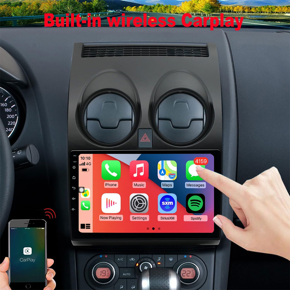 Autoradio Android pour Nissan Rogue 2008-2015 Écran tactile HD, Contrôle du volant intégré carplay sans fil Android Auto Caméra de recul - 2GB RAM + 32GB ROM Dakar, Diourbel, Fatick, Kaffrine, Kédougou, Kaolack, Kolda, Louga, Matam, Saint Louis, Sédhiou, Tambacounda, Thiès, Ziguinchor