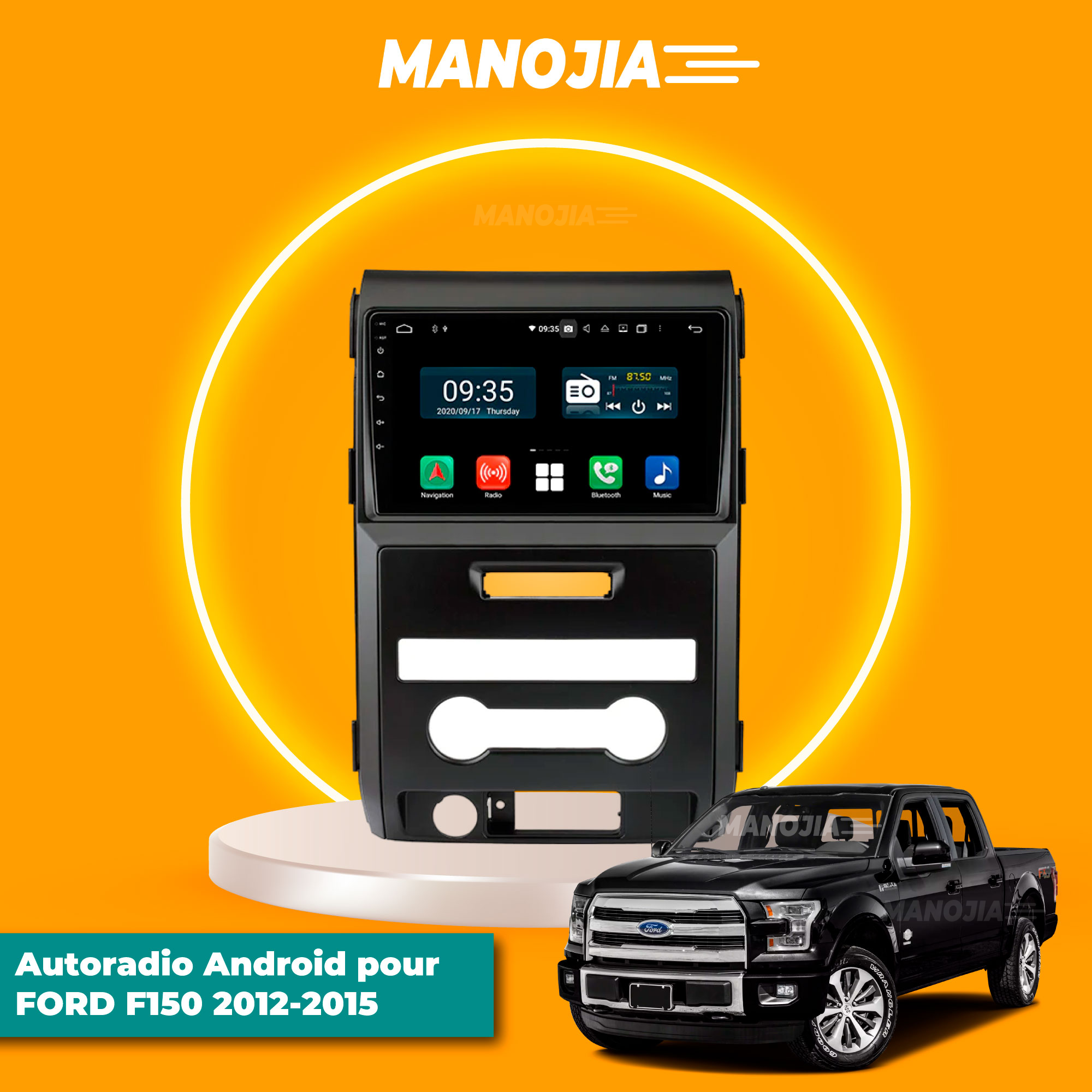 Android radio pour Ford-F150-2012-2015 dakar sénégal