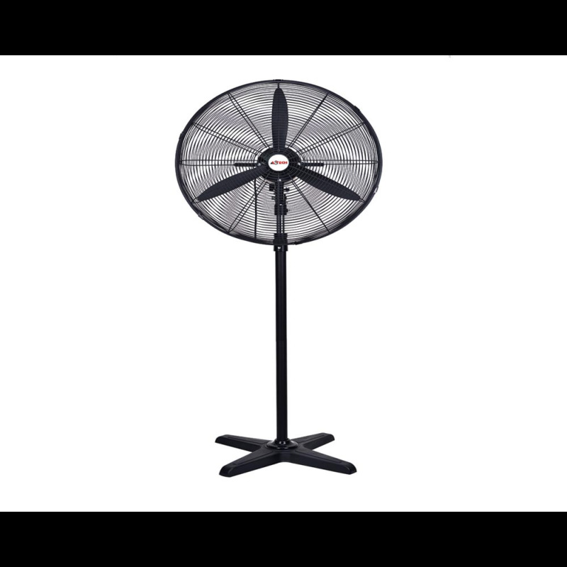 Ventilateur sur pied silencieux - Silenzio - VARMA - 40 cm - H. max 130 cm - 35 W - 12 vitesses - Blanc - Varma